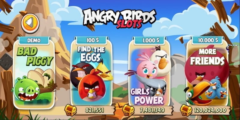 Mẹo hay khi tham gia Angry Birds slot