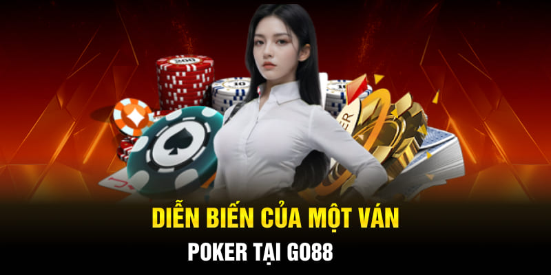 Diễn biến một ván poker tại Go88