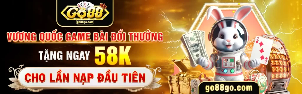 vương quốc game bài đổi thưởng tặng ngay 58k cho lần nạp đầu tiên